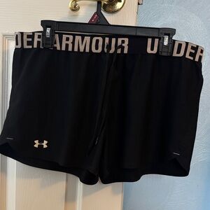 Under Armour Women's Black Athletic Shorts